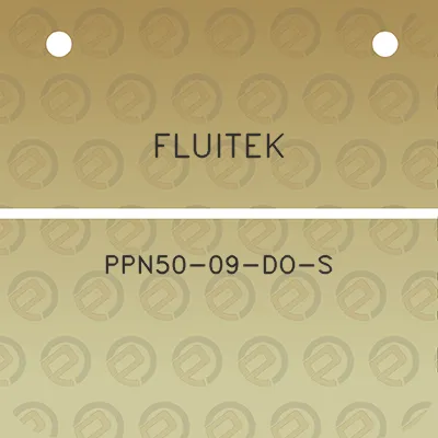 fluitek-ppn50-09-do-s