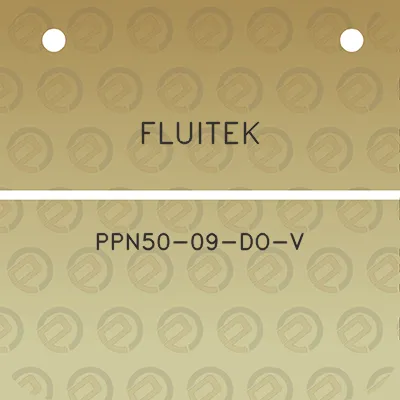 fluitek-ppn50-09-do-v