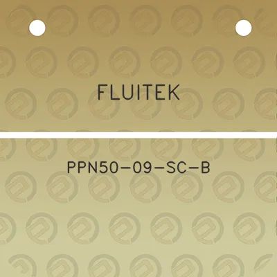 fluitek-ppn50-09-sc-b