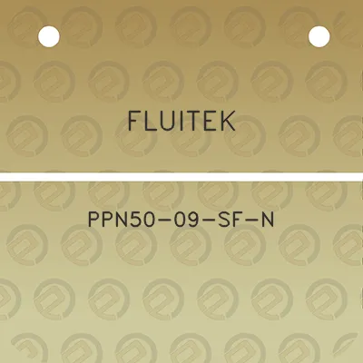 fluitek-ppn50-09-sf-n