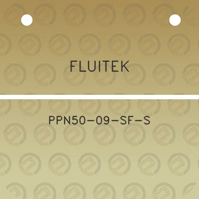 fluitek-ppn50-09-sf-s