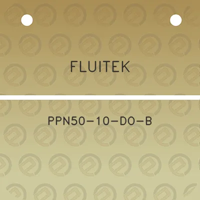 fluitek-ppn50-10-do-b