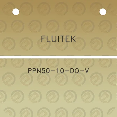 fluitek-ppn50-10-do-v