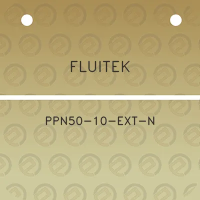 fluitek-ppn50-10-ext-n