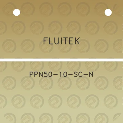 fluitek-ppn50-10-sc-n