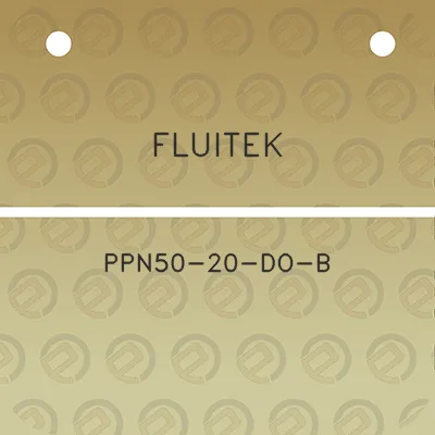 fluitek-ppn50-20-do-b