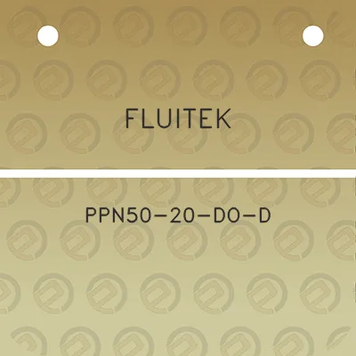 fluitek-ppn50-20-do-d