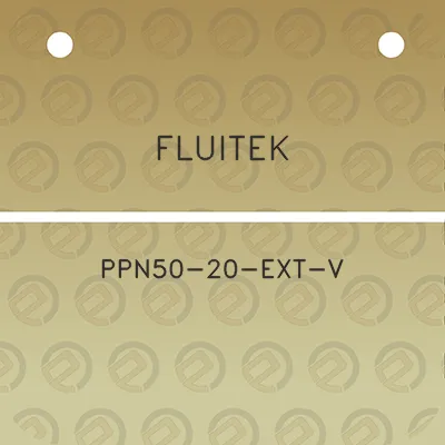 fluitek-ppn50-20-ext-v