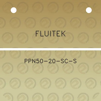 fluitek-ppn50-20-sc-s