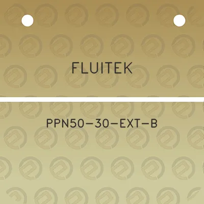 fluitek-ppn50-30-ext-b