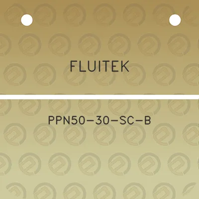 fluitek-ppn50-30-sc-b