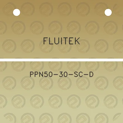 fluitek-ppn50-30-sc-d