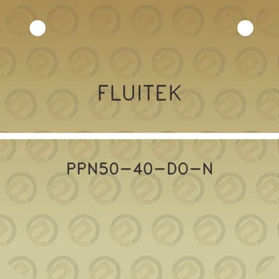 fluitek-ppn50-40-do-n