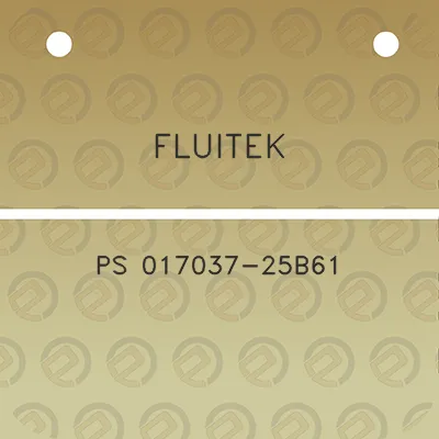 fluitek-ps-017037-25b61