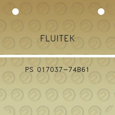 fluitek-ps-017037-74b61