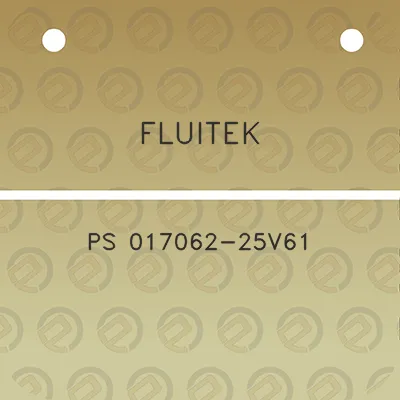 fluitek-ps-017062-25v61