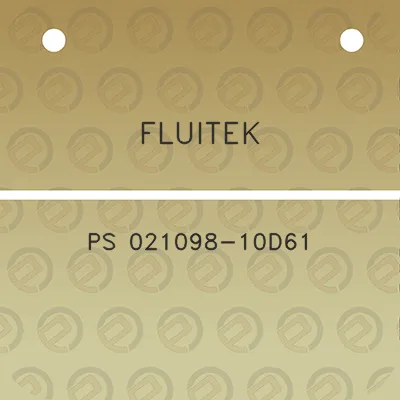 fluitek-ps-021098-10d61