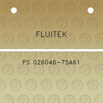 fluitek-ps-026046-75a61