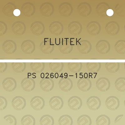 fluitek-ps-026049-150r7