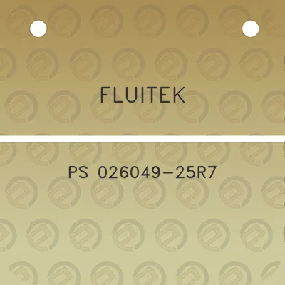 fluitek-ps-026049-25r7