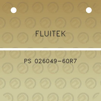 fluitek-ps-026049-60r7