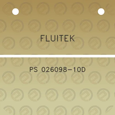 fluitek-ps-026098-10d