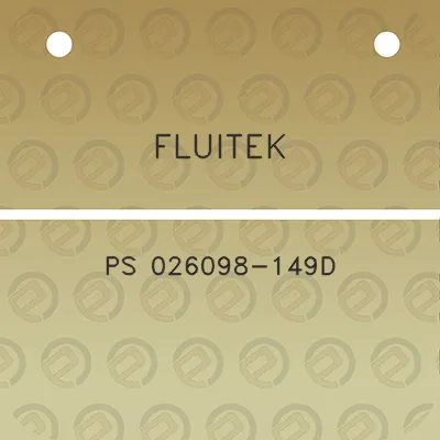 fluitek-ps-026098-149d