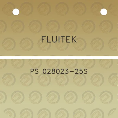 fluitek-ps-028023-25s