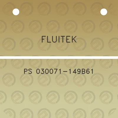 fluitek-ps-030071-149b61