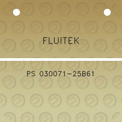 fluitek-ps-030071-25b61