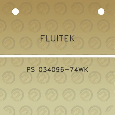 fluitek-ps-034096-74wk