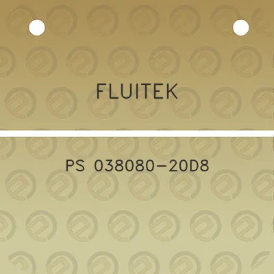 fluitek-ps-038080-20d8