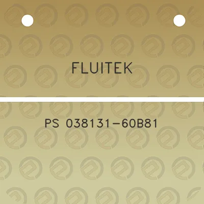 fluitek-ps-038131-60b81