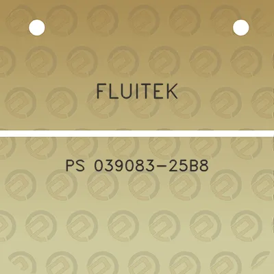 fluitek-ps-039083-25b8