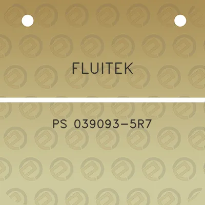 fluitek-ps-039093-5r7