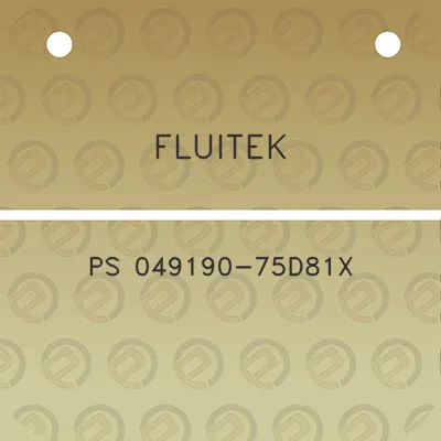 fluitek-ps-049190-75d81x