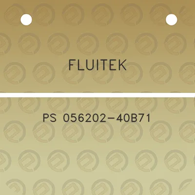 fluitek-ps-056202-40b71