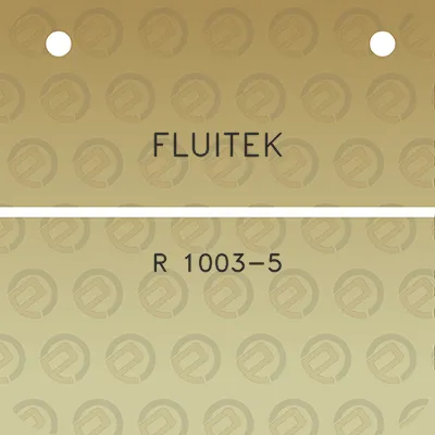 fluitek-r-1003-5