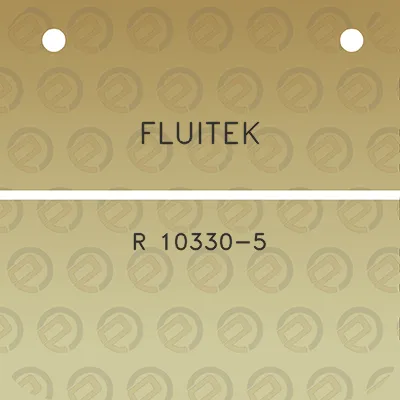 fluitek-r-10330-5