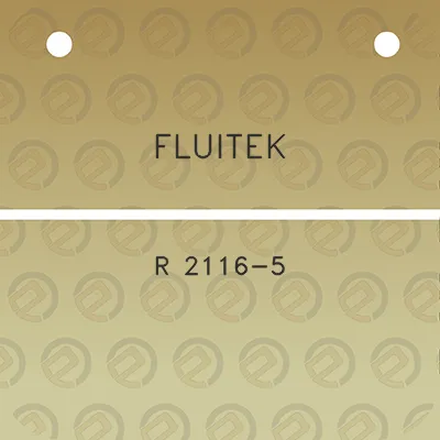 fluitek-r-2116-5