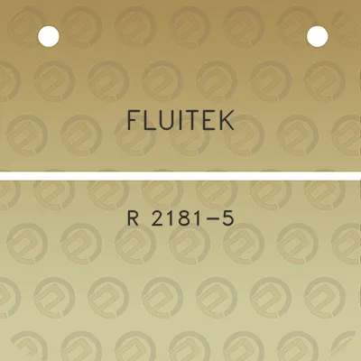 fluitek-r-2181-5