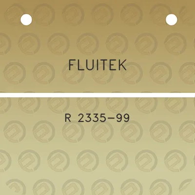 fluitek-r-2335-99