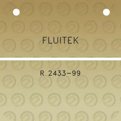 fluitek-r-2433-99