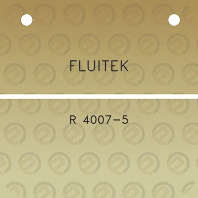 fluitek-r-4007-5