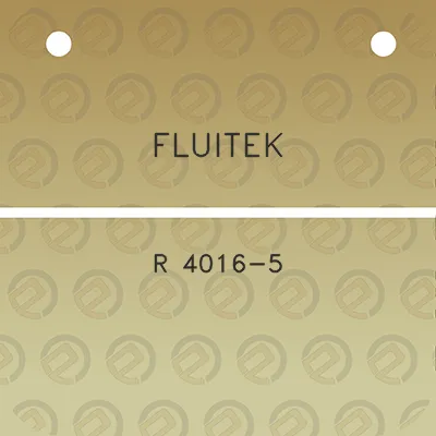 fluitek-r-4016-5