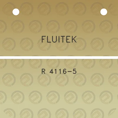 fluitek-r-4116-5