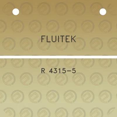 fluitek-r-4315-5