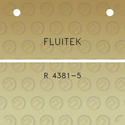 fluitek-r-4381-5