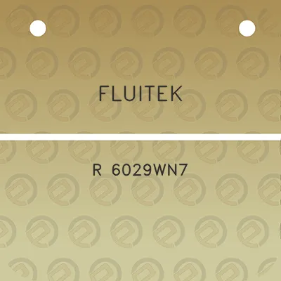 fluitek-r-6029wn7