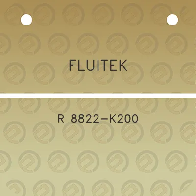 fluitek-r-8822-k200